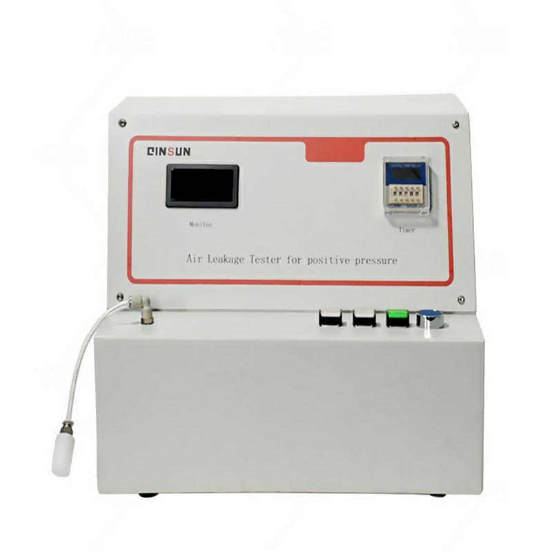 ISO 8536 infusion set positive pressure leakage tester