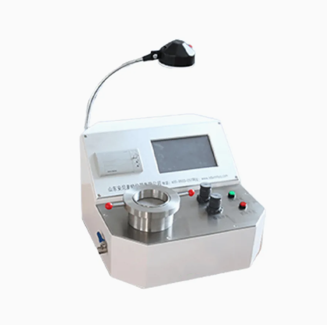 Filter membrane pore analysis tester for ASTM F316 membrane integrity testing
