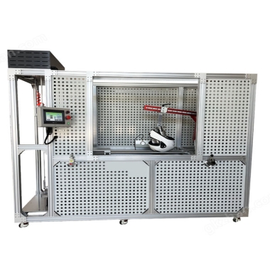 ISO head protection helmet surface projection evaluation system for laboratories