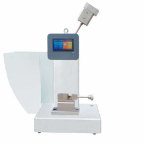 Single chip liquid crystal touch impact testing machine