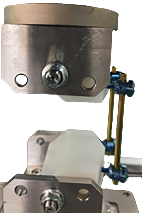 Spinal Pedicle Screw-Rod System Compression Fatigue Testing Machine