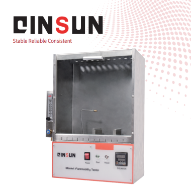 Textile Blanket Flammability Tester Complying with 16 CFR Standards