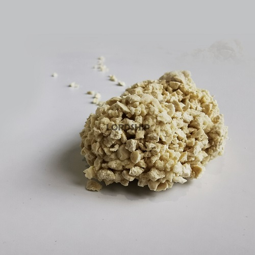 Crushed tofu cat litter