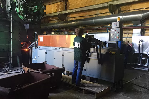 Hot Forging Of Steel Billets