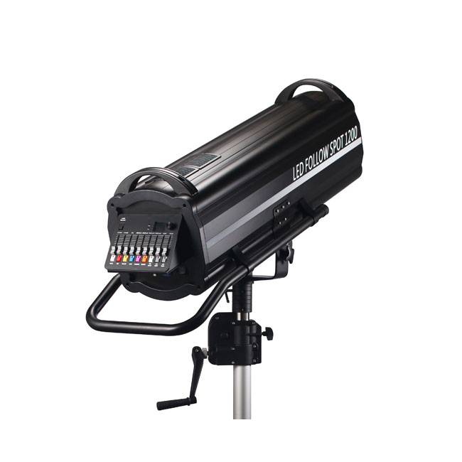 Theatrical Lighting,1200W LED Profile Follow Spot Light With DMX 512 (PHC010)