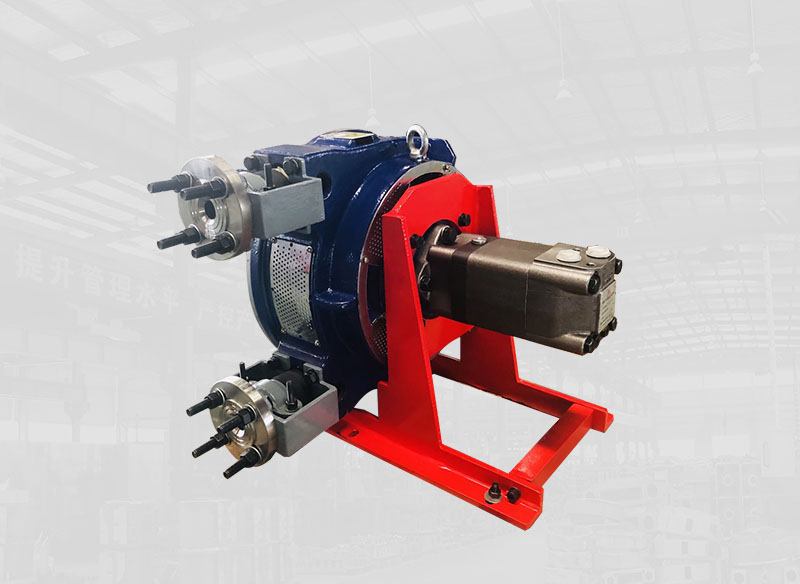 Hydraulic hose machine