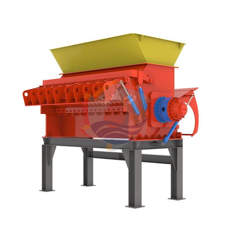 Hydraulic Primary Shredder for Solid Waste