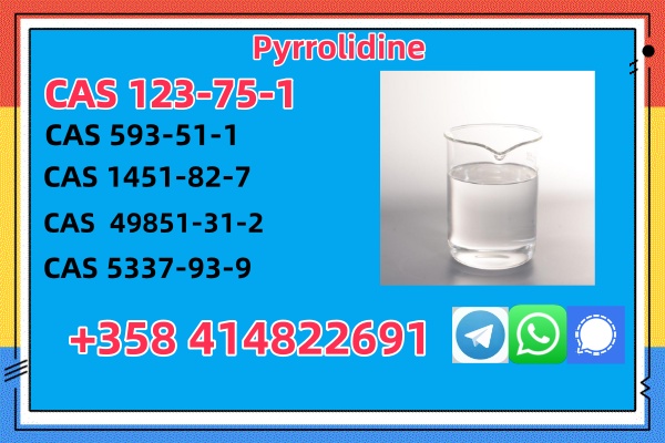 Cas 123-75-1 Pyrrolidine With Factory Price Safe Transportation Provide Pyrrolidine Sample   