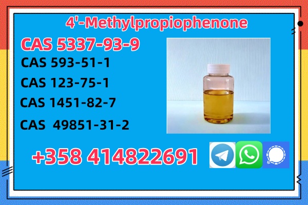 High Purity Of 5337-93-9 Yellow Liquid Oil 4-methylpropiophenone 