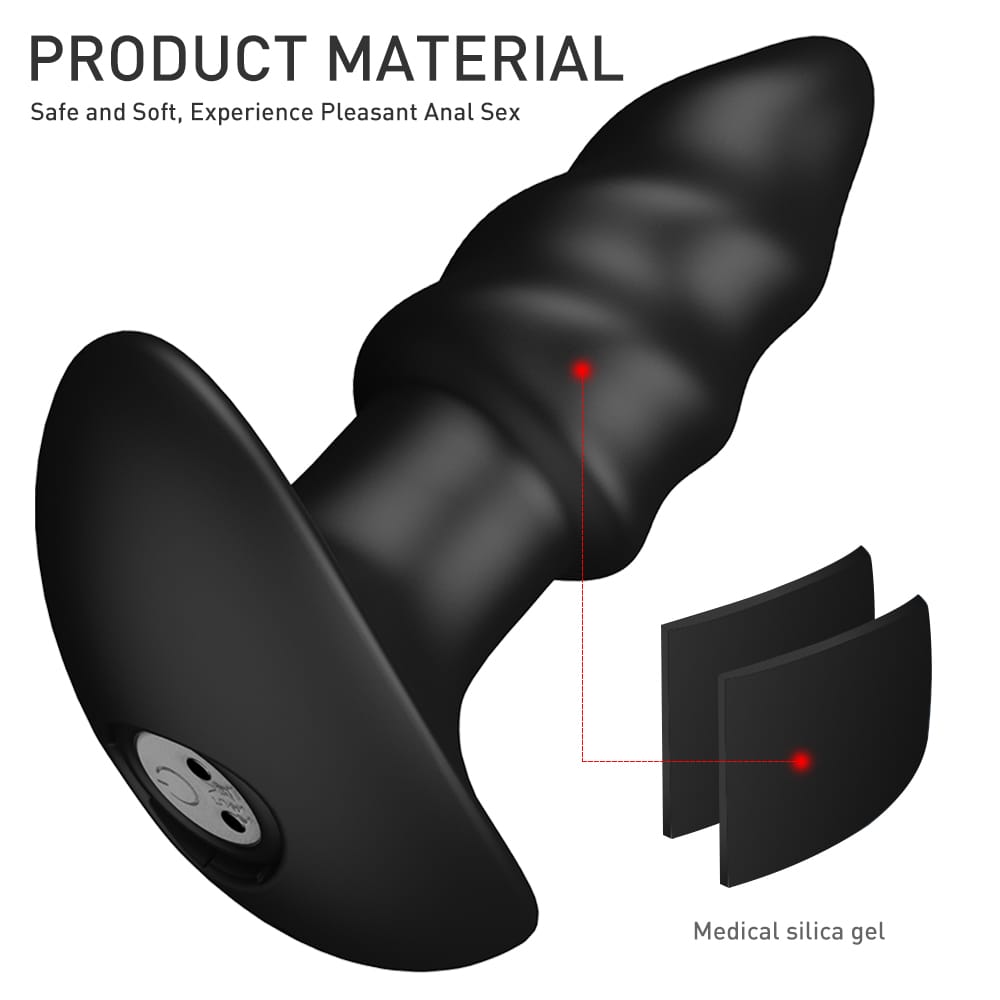 Spiral Rabbit Massager — 9 Modes, USB Rechargeable Bullet, IPX6, OEM
