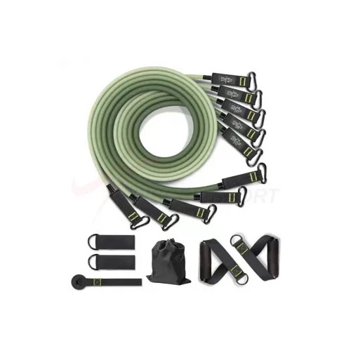 5 Levels Latex Resistance Tube Set