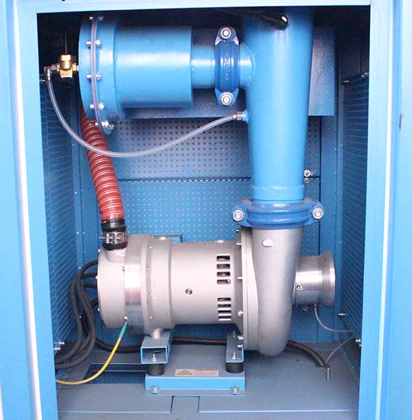 Greentech LZ200 OEM Customizable 380V Aluminum Alloy Duct Motor AC Air Suspension Centrifugal Blower Duct Fan