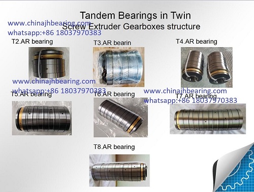 food extruder multi-stage bearings M2CT3278 Size 32*78*57.5MM