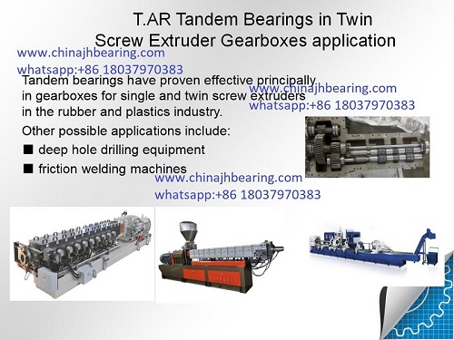 Extruder gearbox precision roller bearing M2CT88190