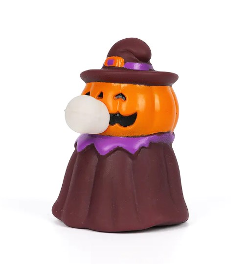 Halloween Pumpkin Ghost Bubble Blowing Squeeze Toy