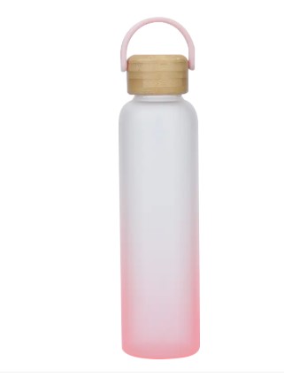High Borosilicate Heat-resistant Glass Water Cup Bamboo Thermos