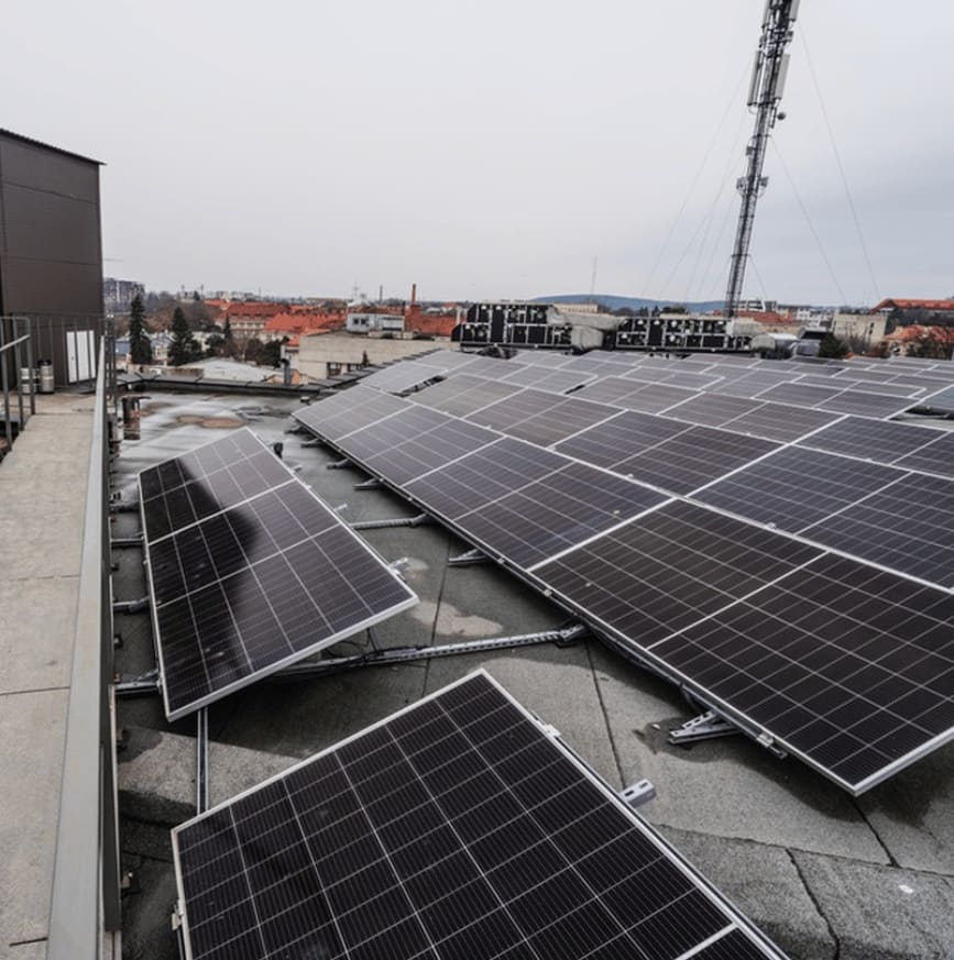 Aluminum Flat Roof Solar Mounting System
