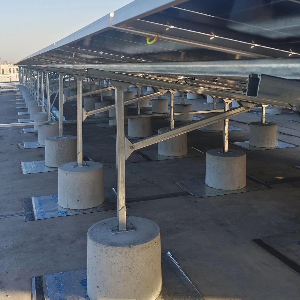 AL6005-T5 Aluminum Metal Roof Solar Mounting System