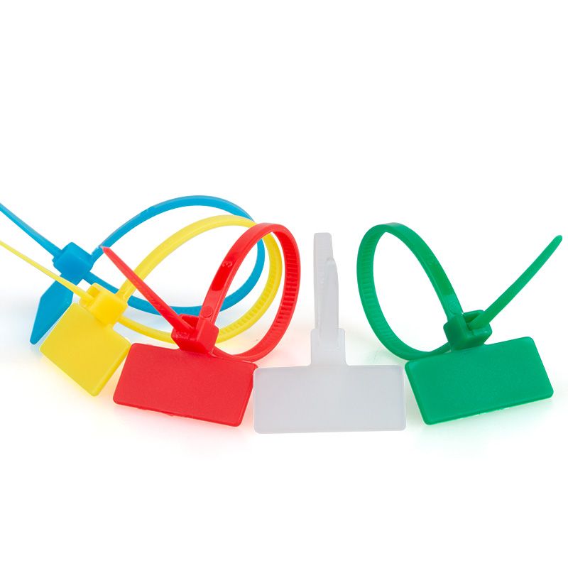 Nylon cable ties, Label style