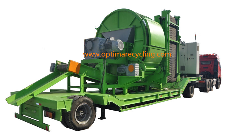 Turnkey service of tire recycling