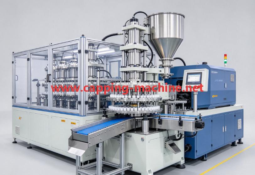 Cap Compression Molding Machine