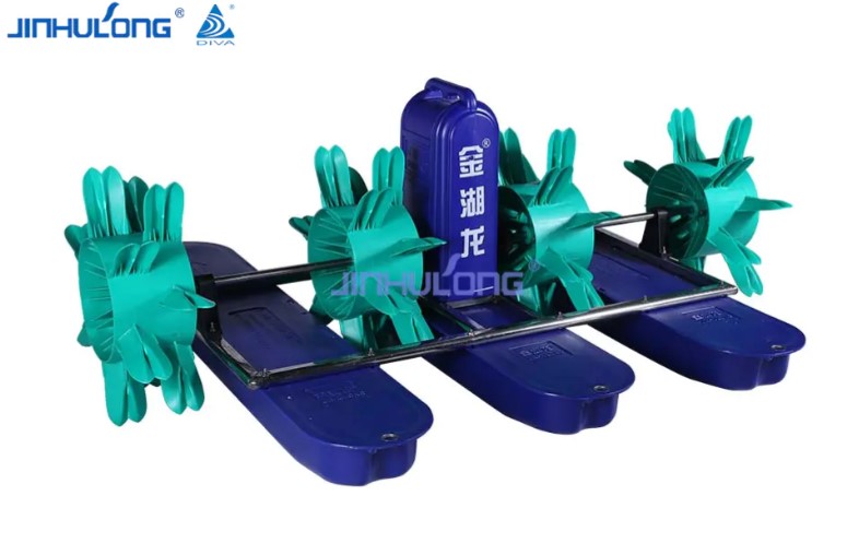 High Effciency Water Cooling Four-Impeller Paddle Wheel Aerator