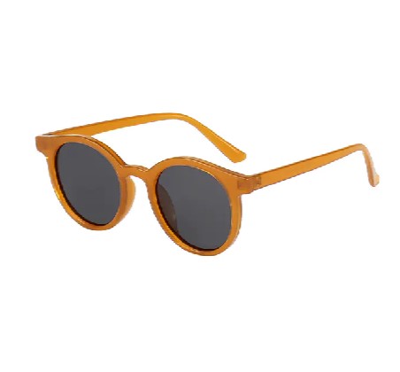 P1315 Retro Round Frame Women Sunglasses