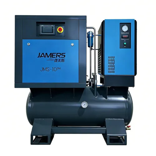 JMS-10HPM Integrated Permanent Magnet Variable Frequency Screw Air Compressor