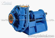 Rubber lined slurry pump