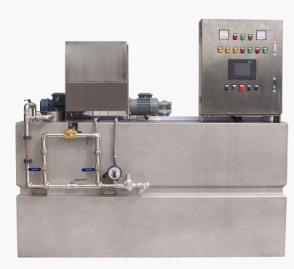 Automatic flocculant preparation system